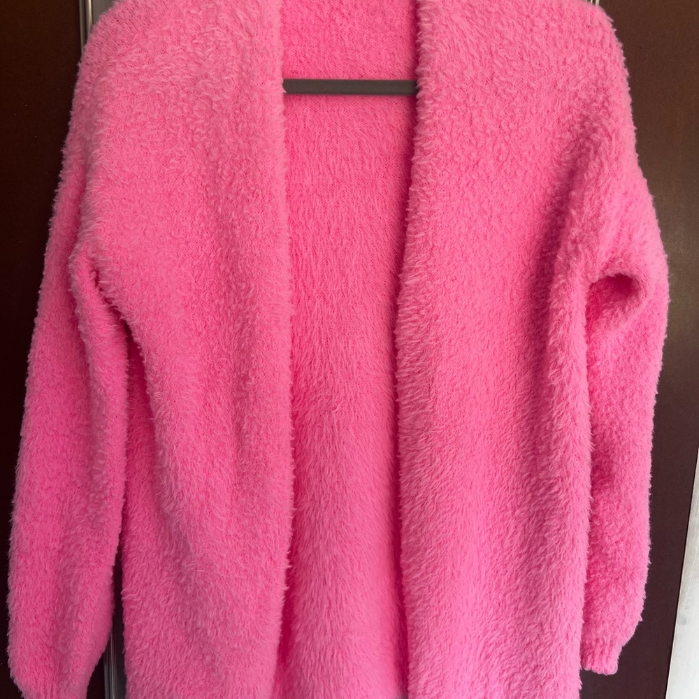 Wild Fable Vibrant Pink Fuzzy Sweater